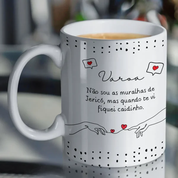 Coleção Cantadas de Crente para Sublimação em Canecas