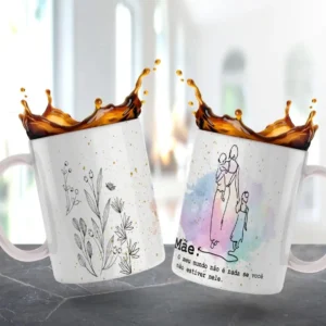 Coleção de Artes para Caneca Dia das Mães 2023