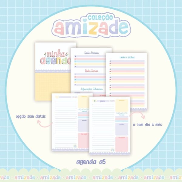 Coleção Dia da Amizade Completo - Arquivo Digital