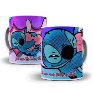 Coleção Dia dos Namorados Stitch - Artes para Sublimação