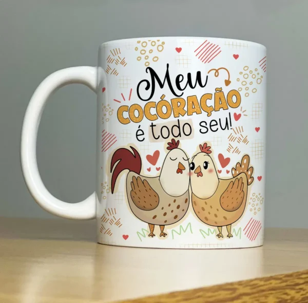 Coleção Exclusiva de Arte para Caneca Flork - Celebre o Amor