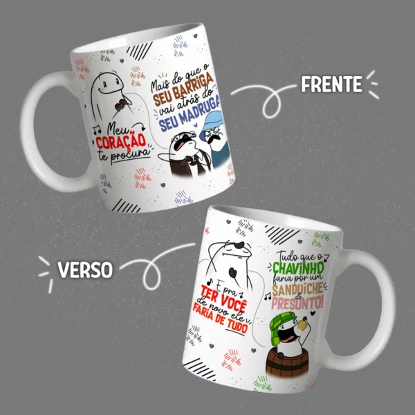 Coleção Exclusiva de Arte para Caneca Flork - Celebre o Amor