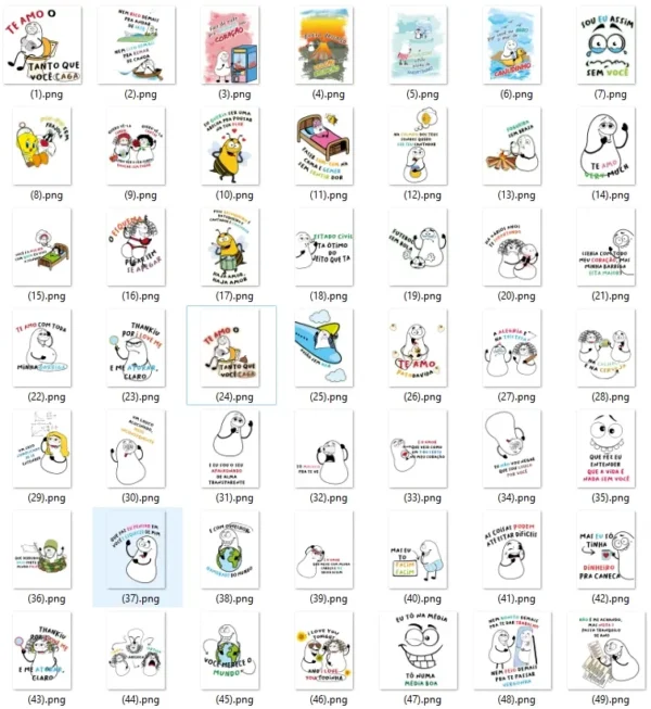 Coleção Exclusiva Flork para Canecas - Amor e Humor