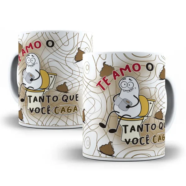 Coleção Exclusiva Flork para Canecas - Amor e Humor