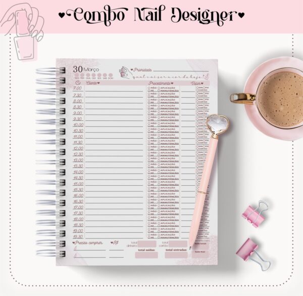 Coleção Nail Designer - Arquivo Digital