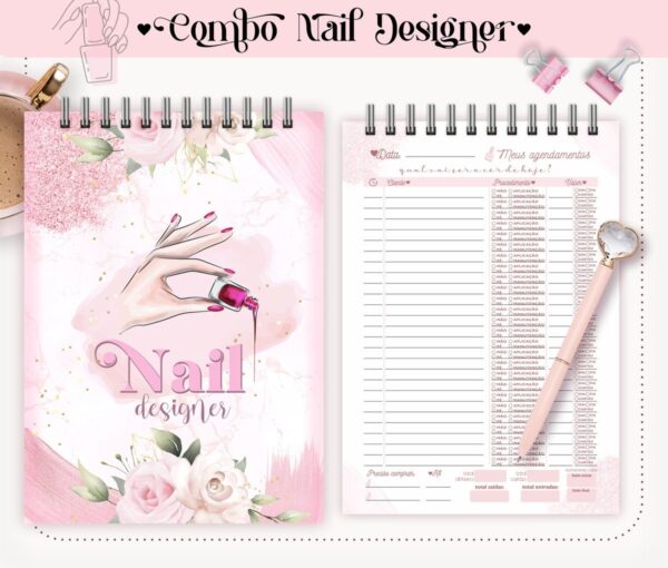 Coleção Nail Designer - Arquivo Digital
