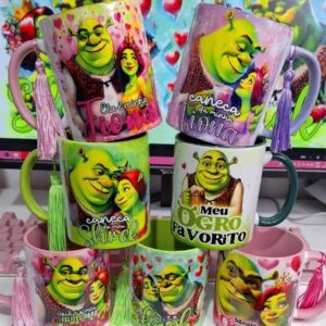 Coleção Shrek Namorados - Png