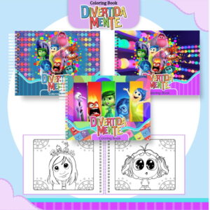 Kit Digital Livro de Colorir Divertidamente para Imprimir 19 colorindo book divertidamente arquivo digital