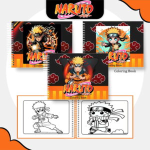 colorindo book naruto arquivo digital