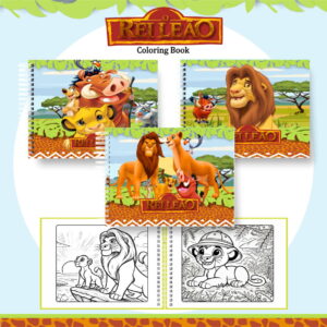 colorindo book o rei leao arquivo digital
