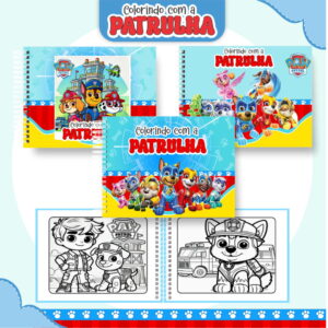 Colorindo Book Patrulha Canina Arquivo Digital