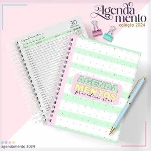 Combo Agendamentos Coleção 2024 - Arquivo Digital 5 Combo Agendamentos Coleção 2024 - Arquivo Digital