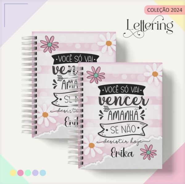 Combo Capas e Canecas Lettering - Arquivo Digital