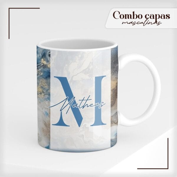 Combo Capas e Canecas Masculina - Arquivo Digital