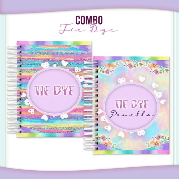 Combo Capas Tie Dye - Arquivo Digital