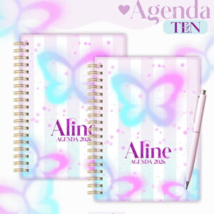 combo de agendas teen 2026 arquivo digital