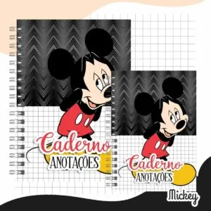 Combo Escolar Mickey 2024 - Arquivo Digital 12 Combo Escolar Mickey 2024 - Arquivo Digital