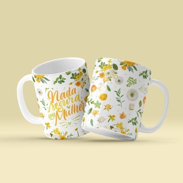 Combo Estampas Caneca Mulher 2023 Sublimação E Encadernação