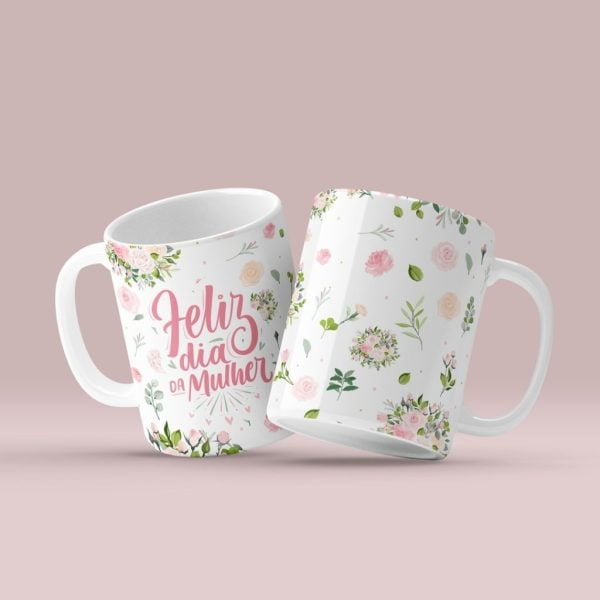 Combo Estampas Caneca Mulher 2023 Sublimação E Encadernação