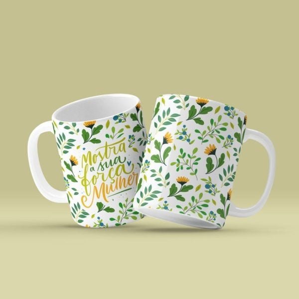 Combo Estampas Caneca Mulher 2023 Sublimação E Encadernação