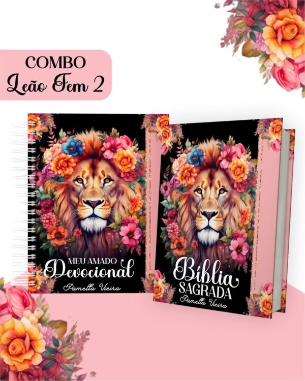 Combo Leão de Judá Feminino - Encadernação