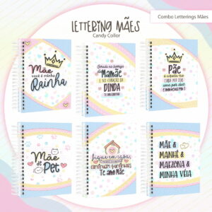 combo lettering maes arquivo digital