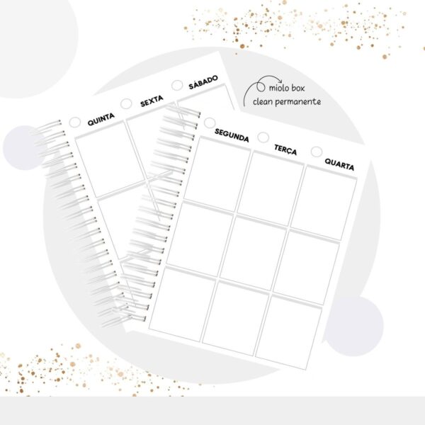 Combo Planner Feminino e Masculino - Arquivo Digital