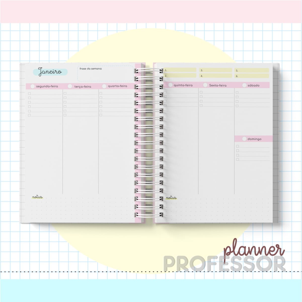 Kit Digital Planner Professor para Montar sua Agenda 4 Kit Digital Planner Professor para Montar sua Agenda - Imagem 4