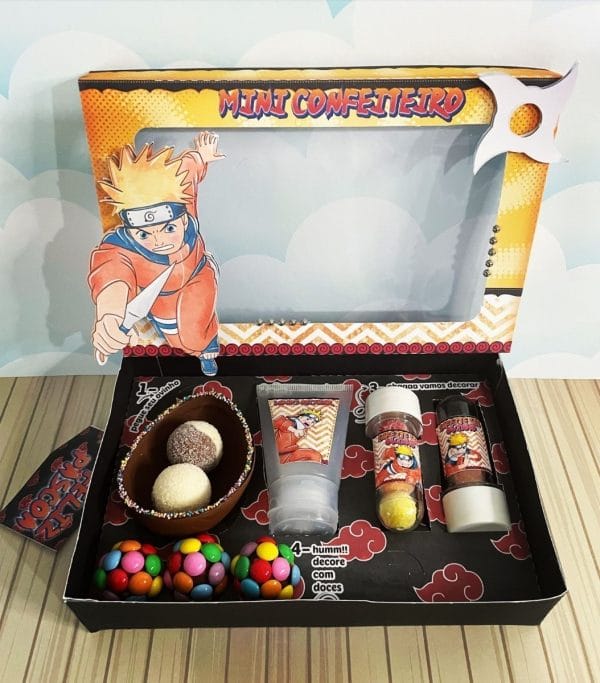 Arquivo Digital Caixa Ovos De Páscoa Naruto - Imagem 6