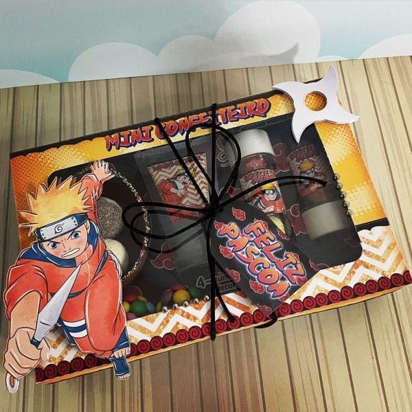 Arquivo Digital Caixa Ovos De Páscoa Naruto - Imagem 2