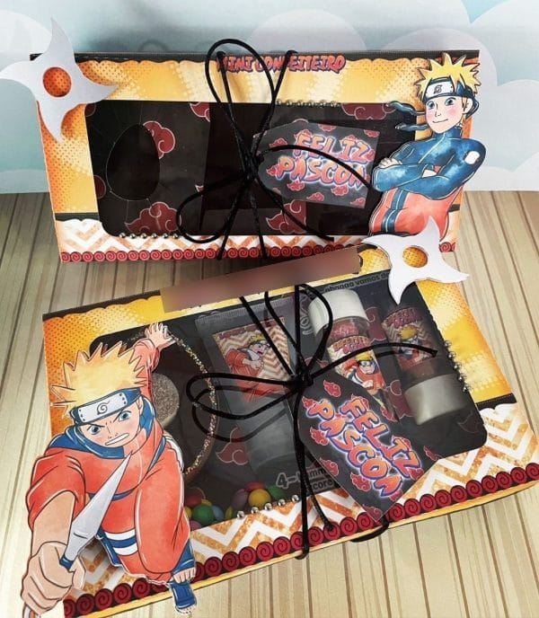 Arquivo Digital Caixa Ovos De Páscoa Naruto - Imagem 7