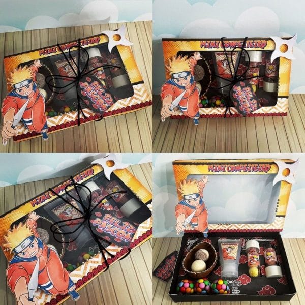 Arquivo Digital Caixa Ovos De Páscoa Naruto - Imagem 5