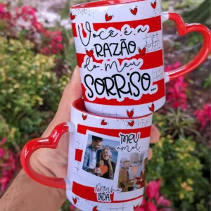 Dê Vida às Suas Canecas com Nosso Kit de Dia dos Namorados