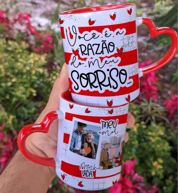Dê Vida às Suas Canecas com Nosso Kit de Dia dos Namorados