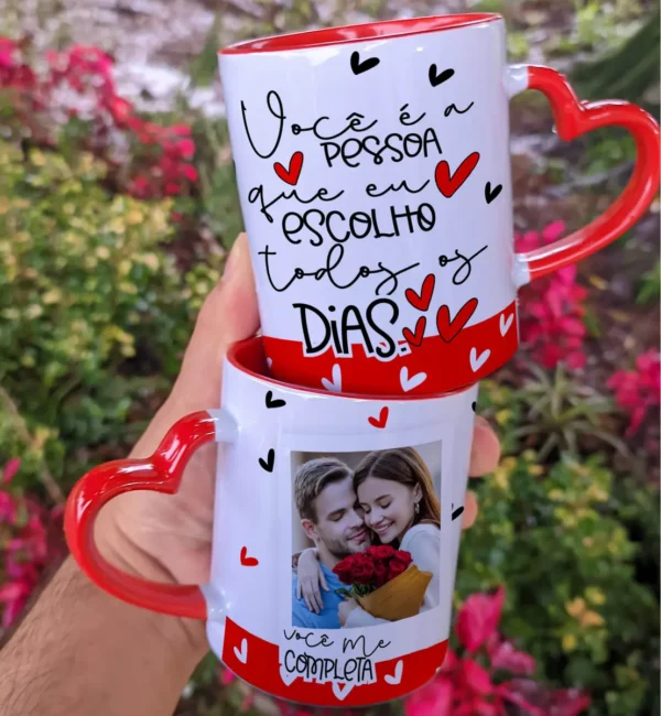 Dê Vida às Suas Canecas com Nosso Kit de Dia dos Namorados