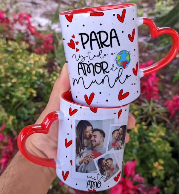Dê Vida às Suas Canecas com Nosso Kit de Dia dos Namorados