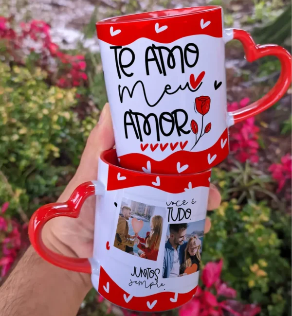 Dê Vida às Suas Canecas com Nosso Kit de Dia dos Namorados