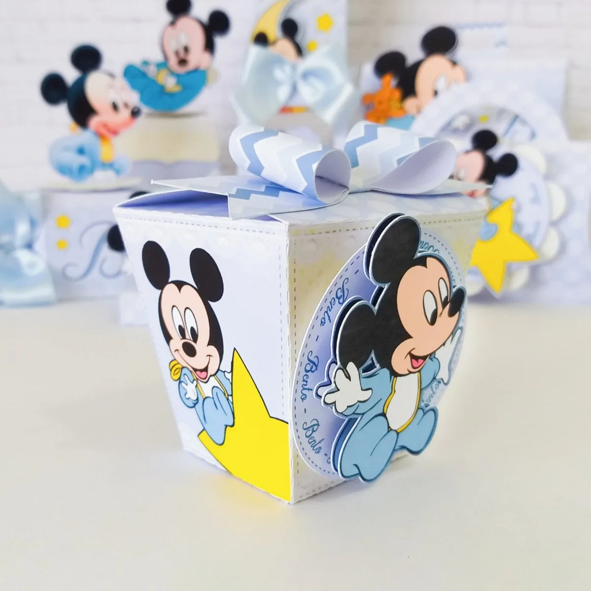 Decoração Festa Mickey Baby - Arquivo Digital