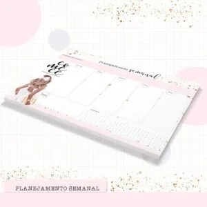 Desk Planner Semanal Coleção Comece - Arquivo Digital