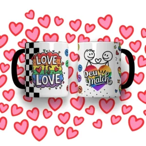 Dia dos Namorados: 30 Artes Criativas para Caneca e Tubolata
