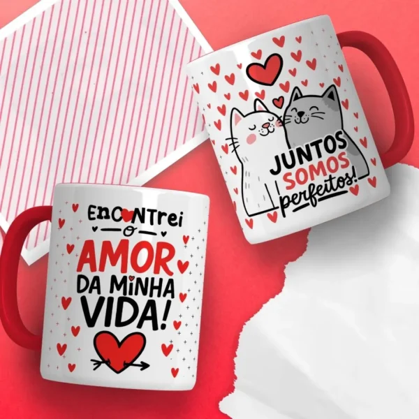 Dia dos Namorados: 30 Artes Criativas para Caneca e Tubolata
