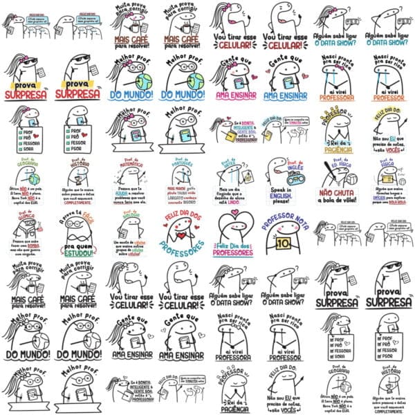 Dia dos Professores Arquivos Digitais Flork Kit Imagens Png