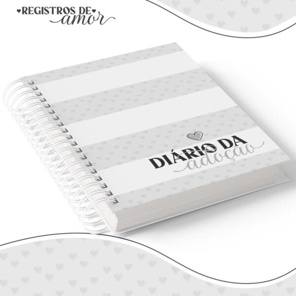 DIÁRIO DA ADOÇÃO - CINZA - ARQUIVO DIGITAL