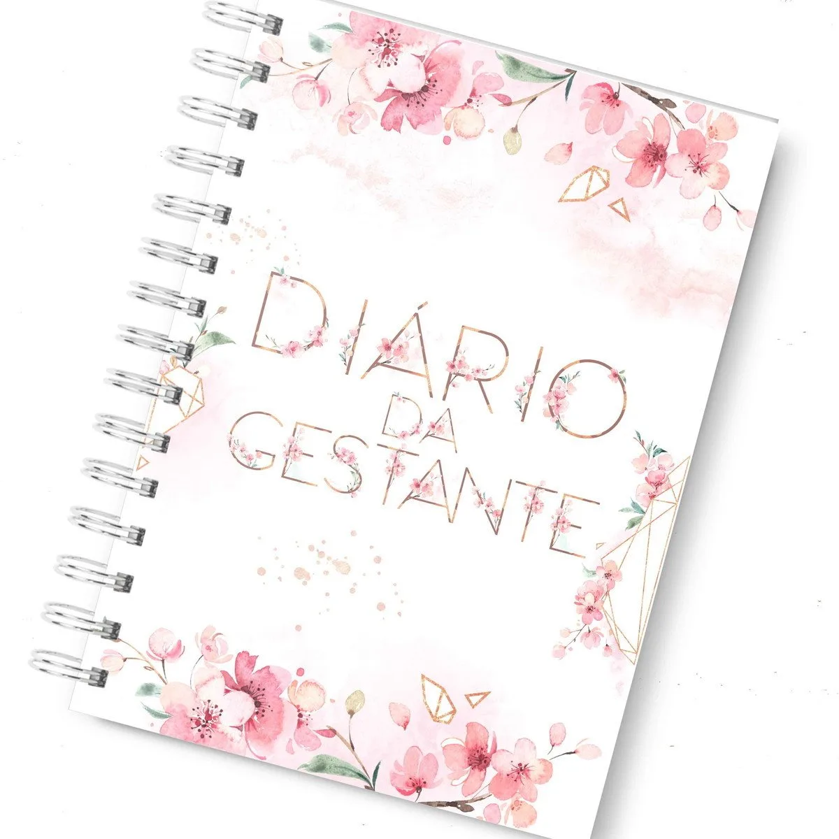 Diário da Gestante Floral - Arquivo Digital