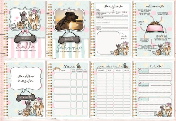 Diário Planner Pet - Arquivo Digital