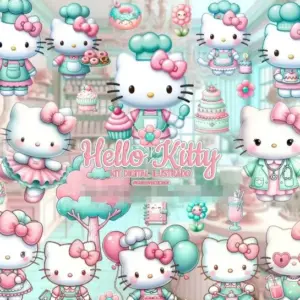 Download Kit Digital Hello Kitty Doces Para Personalizacao