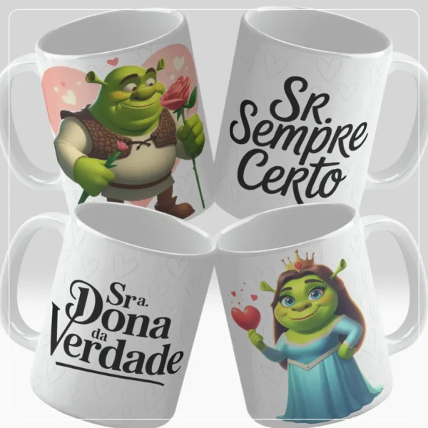 Dupla Perfeita: 16 Artes para Canecas de Namorados