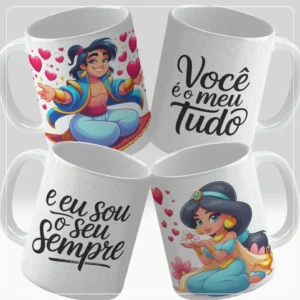 Dupla Perfeita: 16 Artes para Canecas de Namorados