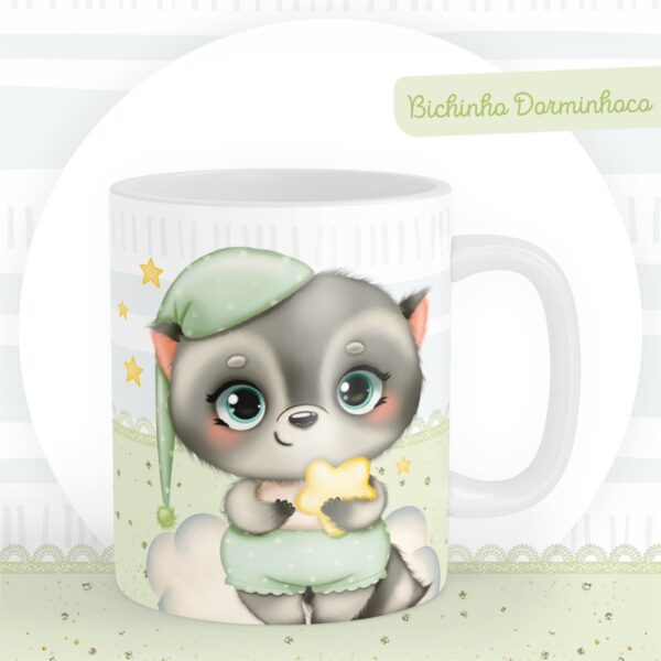 Encadernação Baby Bichinho Dorminhoco - Arquivo Digital