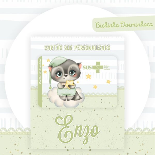 Encadernação Baby Bichinho Dorminhoco - Arquivo Digital